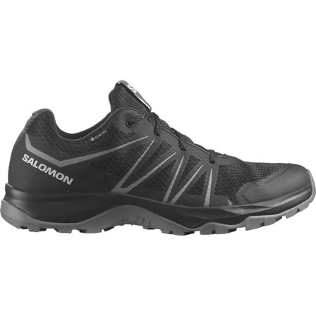 Salomon - Chaussures de randonnée pour homme Warra Gore-tex - Black / Quiet Shade / Sharkskin - 40⅔