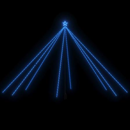 Vidaxl Julgransbelysning Inomhus/utomhus 800 Leds Blå 5 M Blå