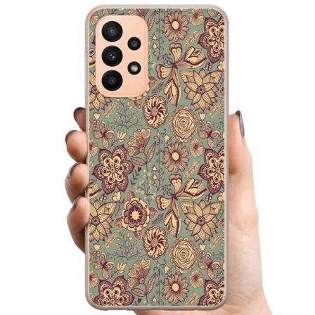 Samsung Galaxy A23 5g Tpu Mobilskal Vintage Flowers