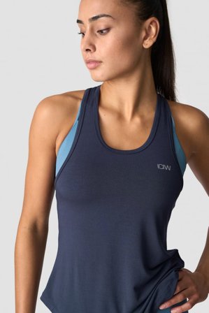 ICANIWILL - Everyday Tank Top Wmn Navy - Träningslinne - Dam - Träningskläder från ICIW