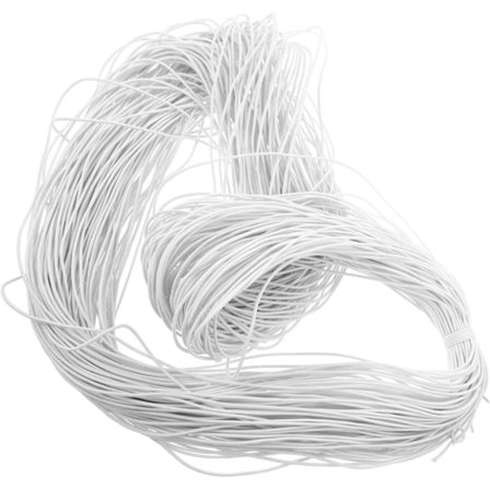 Strikk og Fester Elastisk Snor for Sko Armbånd Elastisk Strikk Stretchy Bånd 5-pakning