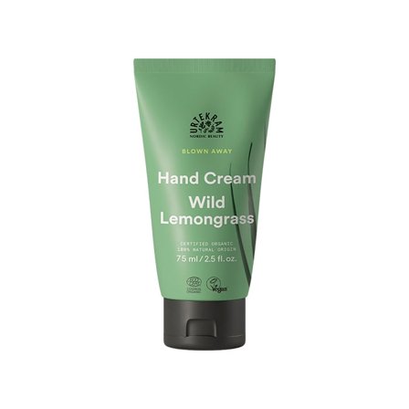 Urtekram Nordic Beauty Blown Away Wild Lemongrass Handcream, 75 ml