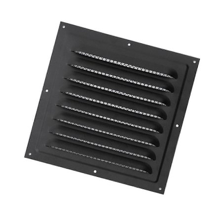 Metal Ventilationsdæksel Intensivt Gitter Luftventilationsrist til Loft Køkken Sidevæg 15cmx15cm Hvid