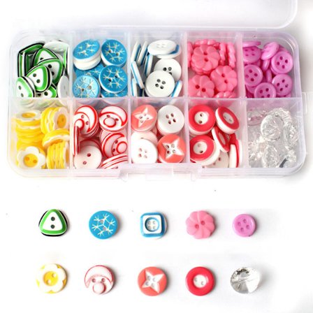 Kläder Dekorativ knapp Kappa Button Hantverksmaterial