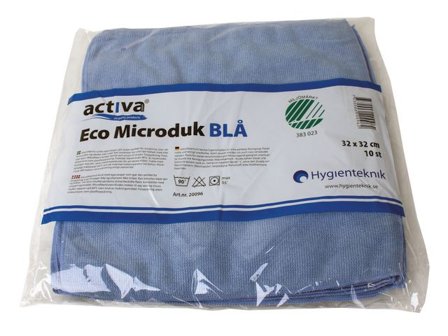 ACTIVA Mikrofiberduk ECO blå - Lyreco - Städ och hygien - Städdukar och diskdukar - Städdukar - Mikro