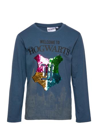 Long-Sleeved T-Shirt Langærmet T-shirt Blå Harry Potter