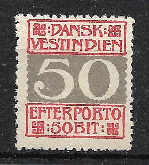 Dansk Vestindien - Britisk Honduras AFA 8B - Postfrisk