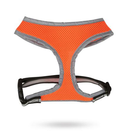 Orange Mesh - Reflex Hundsele Small - Hurtta, Julius-k9, Fuzzyard, Flexi, Ruffwear, Petstudio, Casual Canine, Dog is Good mm. på Doggie.se