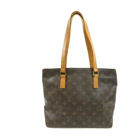 Louis Vuitton Vintage Pre-owned Cabas Piano Monogram Tote Tas , Bruin , Dames , Maat: ONE Size Vintage Tassen