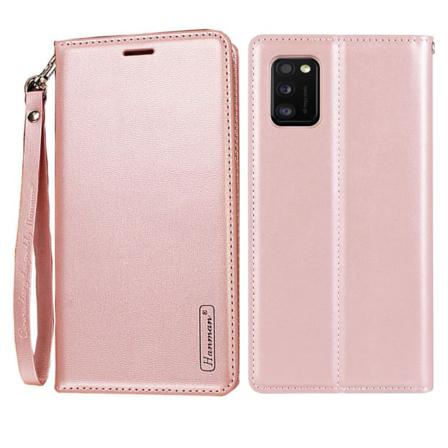 Stilsäkert Plånboksfodral - Samsung Galaxy A41 Roséguld