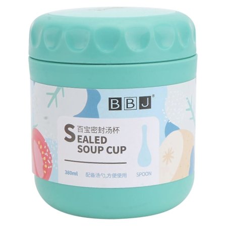 1st Bärbar Förseglad Soppkopp Frukost Grötkopp Isolerad Matbehållare