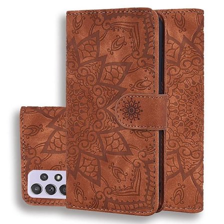 Wallet Case til Samsung Galaxy A52/A52S Premium PU Læder Flip Cover Mandala[HK]