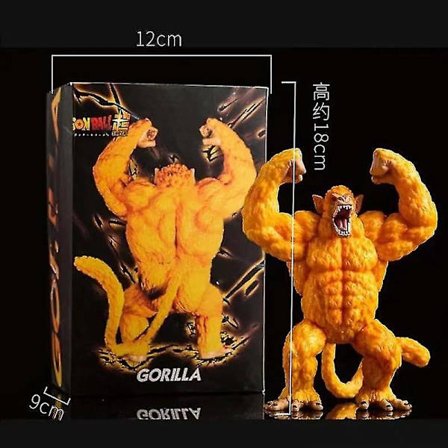 14cm Dragon Ball Z Stor Apa Son Goku Modellkollektion Leksaker