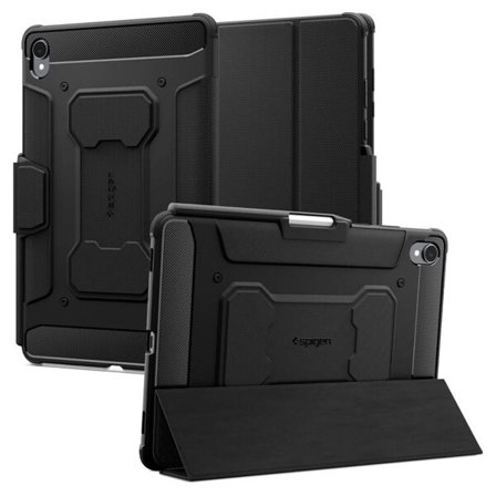 Spigen Rugged Armor "Pro"-etui til Samsung Galaxy Tab S11 11.0 - Sort