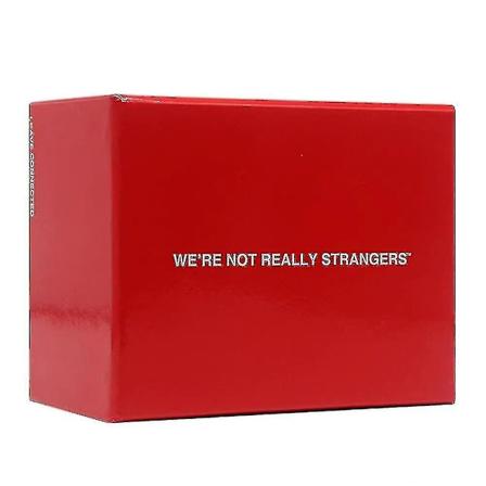 We Are Not Really Strangers Korttipeli - Interaktiivinen korttipeli aikuisille ja j ns rkij -WELLNGS