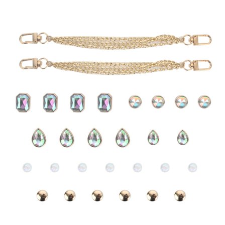 29 st Crocs skor Blommor skor Smycken Tillbehör