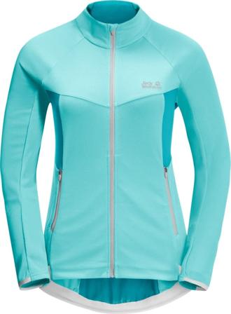 Jack Wolfskin Women's Tourer Midlayer Jacket Women unlined workout jackets Blue XL