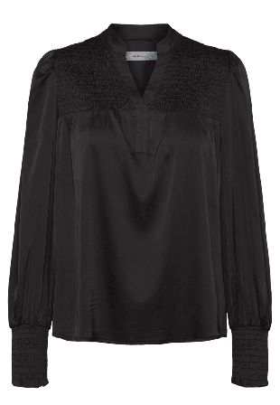 Inwear IdinaIW Smock Blouse Skjortor Dam Svart 38