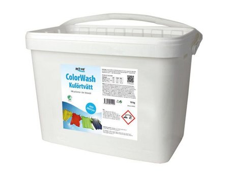 ACTIVA Tvättmedel ColorWash 10kg - Lyreco - Städ och hygien - Tvättmedel och klädvård - Tvättmedel