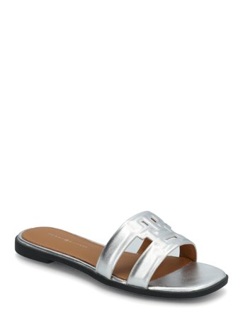 Tommy Hilfiger | Th Logo Strap Metallic Mule | 37