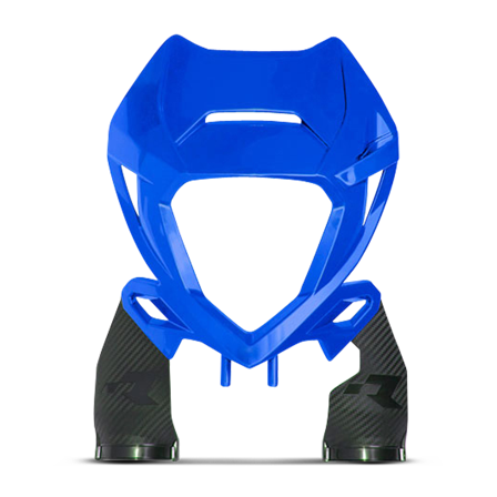 Rtech Enduro Front Number Plate with Triple Clamp Protectors - Beta RR 250 2T 2020-2024