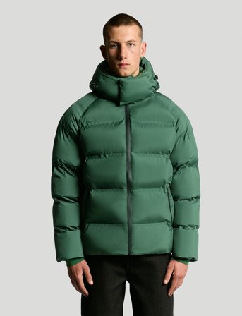 Lyle & Scott Welded Puffer Jacket - Green - XS