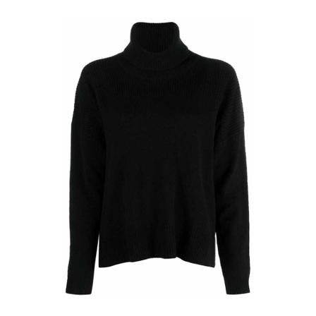 Liu Jo, Turtlenecks Zwart, Dames, Maat:XS