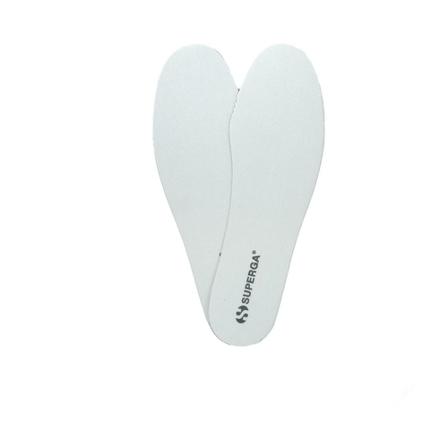 Superga Canvas Foam Insole Hvid, unisex Accessories