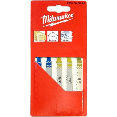 Milwaukee 4932345825 Stikksagblad 5-pakning, Maskintilbehør & forbruk