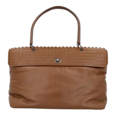 Bottega Veneta Vintage, Pre-owned Leather handbags Bruin, Dames, Maat:ONE Size,leer