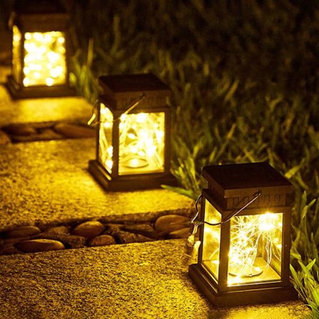 Solar Garden Lights Nurmikon lamppu A A