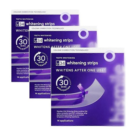 14 stk./æske Tandblegningsstrips Renser Dental Plak og Pletter Tandpleje Klistermærker Gendan Lyse Hvide Tænder