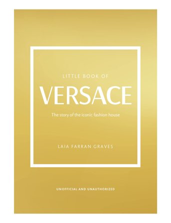 New Mags The Little Book Of Versace - Gold - 13X 1.8X 18.5CM