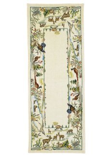 Broderipakke Løper Dyreliv Lin - Rosenstand