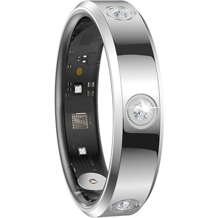 Uusin malli 2025 Älysormus Erittäin kapea sykemittari Mukava unisormus Terveyden ja kunnon seuranta Askelmittari Kalorit