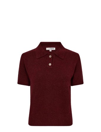 A-View | Rena Polo Knit Blouse | XXL