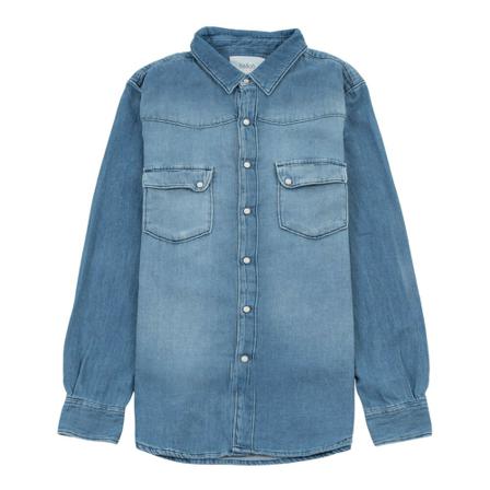 Ba&Sh Bridget Shirt Blå, Dame Skjorter