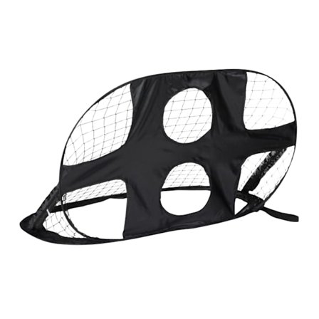 Pop up -jalkapallomaali maaliseinällä