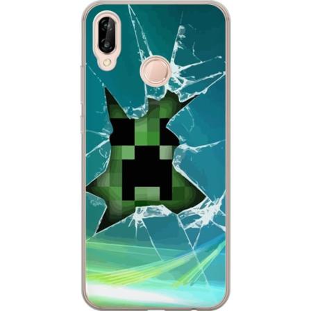 Huawei P20 lite Läpinäkyvä kuori MineCraft