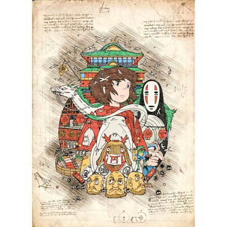 Maxi - Myazaki - Ghibli 4 Spirited away