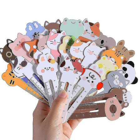 Søde Dyre Sjove Bogmærker til Børn Teenagere Drenge Piger, 30 stk