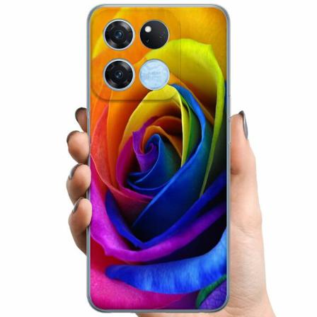 Oneplus Ace Racing Tpu Mobilskal Rainbow Rose