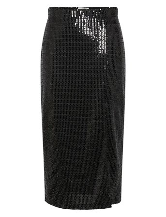 YAS | Yasdarkness Hw Midi Skirt - Show | L