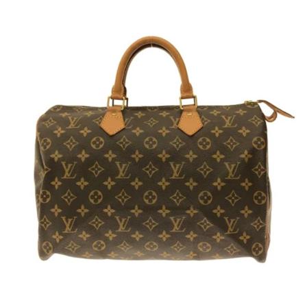Louis Vuitton Vintage Pre-owned Polyester handbags brun, Dam Vintage Väskor, Dam, Storlek: ONE SIZE