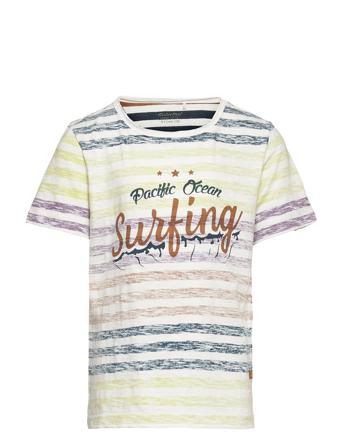 T-Shirt Ss T-shirt Multi/mønstret Minymo