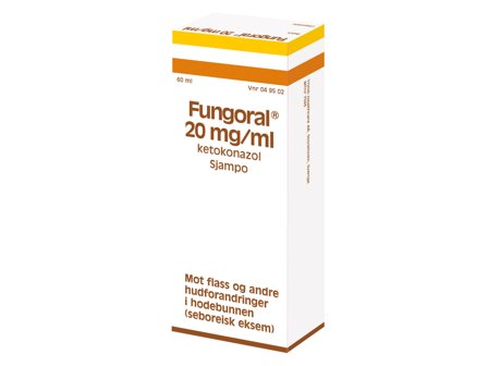 Fungoral Shampoo 20mg/ml, 60 ml