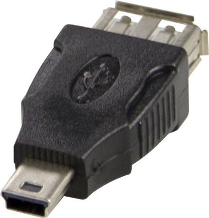 Deltaco USB-adapter - USB til mini-USB type B
