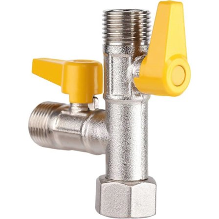 3-veis bypassventil erstatning, 1/2" NPT pumpekonverter vinteriserende vannventil