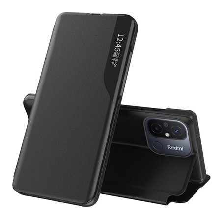 SKALO Xiaomi Redmi 12C 4G Clear View Window Cover - Sort