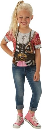 T-shirt Pirat - Röd S